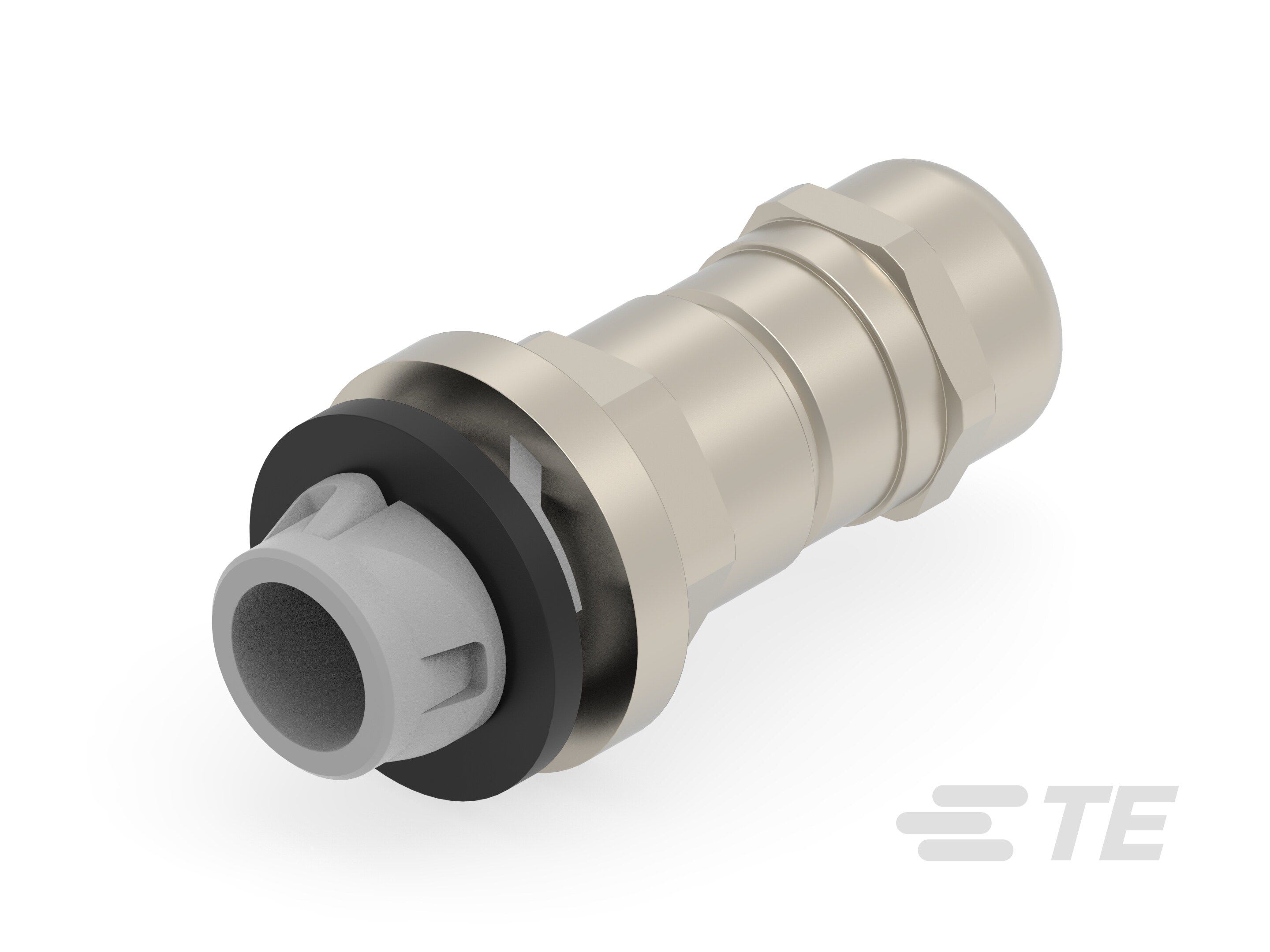 Te Entrelec - Presse-étoupe, snap-in, laiton nickelé (Taille C)