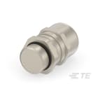 Te Entrelec - Presse-étoupe avec contre-écrou, filetage métrique, Laiton nickelé (Taille C)