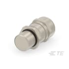 Te Entrelec - Presse-étoupe avec contre-écrou, filetage métrique, Laiton nickelé (Taille I)