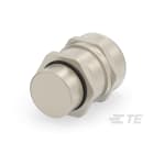 Te Entrelec - Presse-étoupe avec contre-écrou, filetage métrique, Laiton nickelé (Taille D)