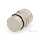 Te Entrelec - Presse-étoupe avec contre-écrou, filetage métrique, Laiton nickelé (Taille H)