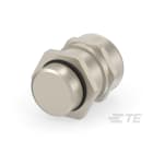 Te Entrelec - Presse-étoupe avec contre-écrou, filetage NPT, Laiton nickelé (Taille A)