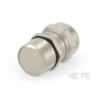 Te Entrelec - Presse-étoupe avec contre-écrou, filetage NPT, Laiton nickelé (Taille A)