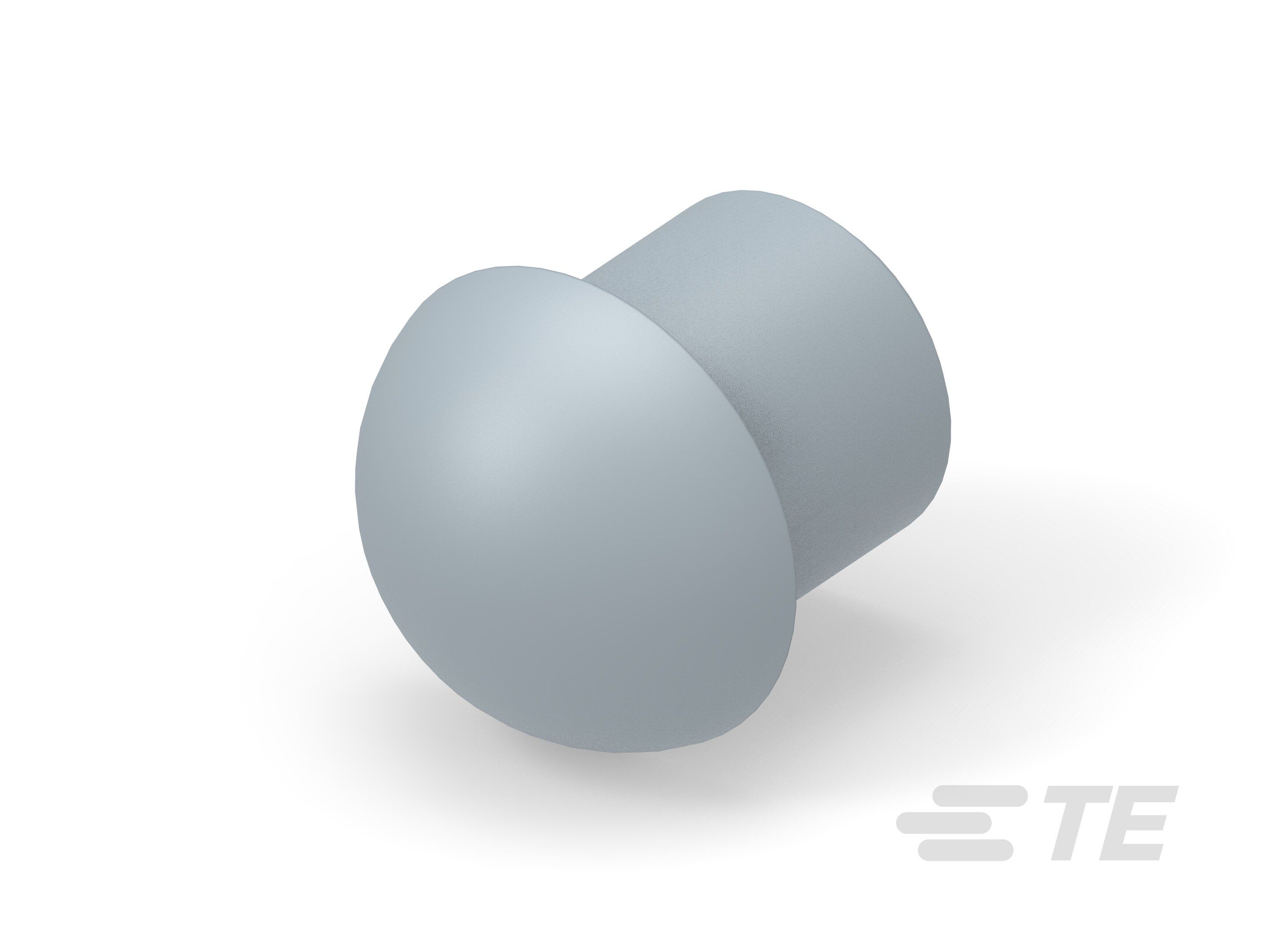 Te Entrelec - Bouchon dôme EP-DOP en polyamide, taille 13, diam. 9,7, L.9mm, Gris