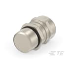 Te Entrelec - Presse-étoupe avec contre-écrou, filetage NPT, Laiton nickelé (Taille C)