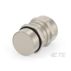 Te Entrelec - Presse-étoupe avec contre-écrou, filetage PG, Laiton nickelé (Taille D)