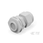Te Entrelec - Presse-étoupe avec contre-écrou, filetage métrique, polyamide, gris (Taille G)