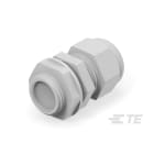 Te Entrelec - Presse-étoupe avec contre-écrou, filetage métrique, polyamide, gris (Taille A)