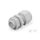 Te Entrelec - Presse-étoupe avec contre-écrou, filetage métrique, polyamide, gris (Taille J)