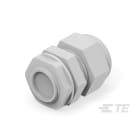 Te Entrelec - Presse-étoupe avec contre-écrou, filetage métrique, polyamide, gris (Taille H)