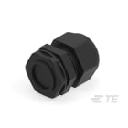 Te Entrelec - Presse-étoupe avec contre-écrou, filetage métrique, polyamide, noir (Taille D)