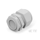 Te Entrelec - Presse-étoupe avec contre-écrou, filetage métrique, polyamide, gris (Taille G)