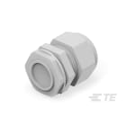 Te Entrelec - Presse-étoupe avec contre-écrou, filetage métrique, polyamide, gris (Taille H)