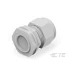 Te Entrelec - Presse-étoupe avec contre-écrou, filetage métrique, polyamide, gris (Taille E)