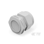 Te Entrelec - Presse-étoupe avec contre-écrou, filetage métrique, polyamide, gris (Taille A)