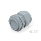 Te Entrelec - Presse-étoupe avec contre-écrou, filetage métrique, polyamide, gris (Taille B)