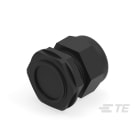 Te Entrelec - Presse-étoupe avec contre-écrou, filetage métrique, polyamide, noir (Taille C)