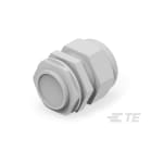 Te Entrelec - Presse-étoupe avec contre-écrou, filetage métrique, polyamide, gris (Taille F)
