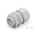Te Entrelec - Presse-étoupe avec contre-écrou, filetage NPT, polyamide, gris c. (Taille C)