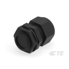 Te Entrelec - Presse-étoupe avec contre-écrou, filetage NPT, polyamide, noir (Taille B)