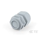 Te Entrelec - Presse-étoupe avec contre-écrou, filetage NPT, polyamide, gris (Taille A)