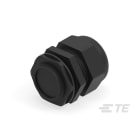 Te Entrelec - Presse-étoupe avec contre-écrou, filetage métrique, polyamide, noir (Taille F)
