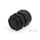Te Entrelec - Presse-étoupe avec contre-écrou, filetage NPT, polyamide, noir (Taille A)