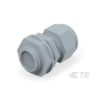 Te Entrelec - Presse-étoupe avec contre-écrou, filetage NPT, polyamide, gris (Taille A)