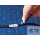 Te Entrelec - Repères pré-marqués à glisser pour fils 1,5mm², marquage '5', Jaune