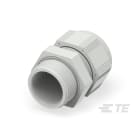 Te Entrelec - Presse-étoupe avec contre-écrou, filetage PG, polyamide, gris c. (Taille B)