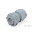 Te Entrelec - Presse-étoupe avec contre-écrou, filetage métrique, polyamide, gris (Taille G)