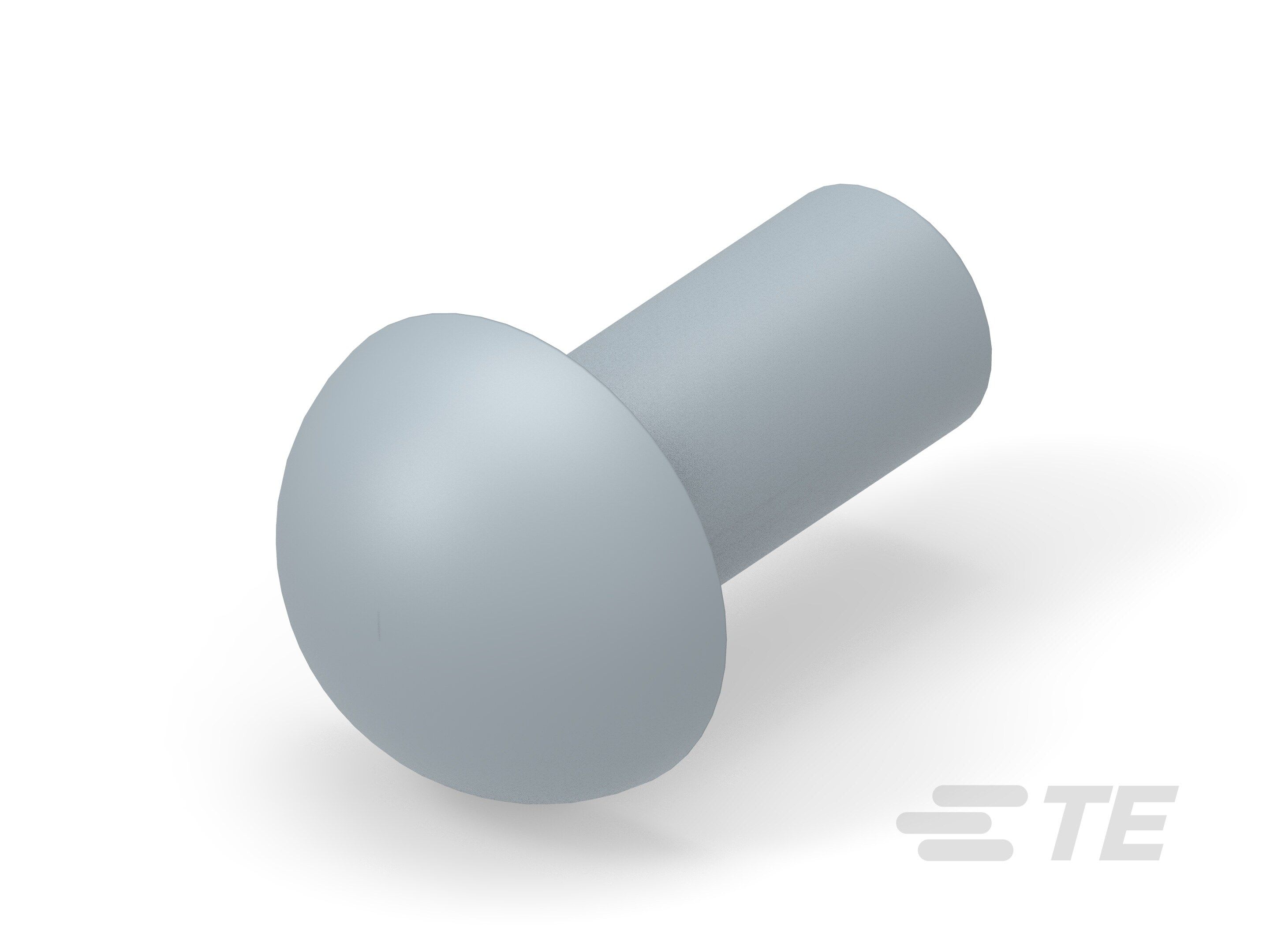 Te Entrelec - Bouchon dôme EP-DOP en polyamide, taille 13, diam. 7, Gris