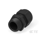 Te Entrelec - Presse-étoupe avec contre-écrou, filetage PG, polyamide, noir (Taille B)