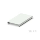 Te Entrelec - Capot pour goulotte, largeur 60mm,PC/ABS,Resistante au feu, sans halogène, Gris
