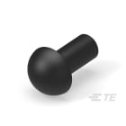 Te Entrelec - Bouchon dôme EP-DOP en polyamide, taille 13, diam. 7, Noir