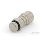 Te Entrelec - Presse-étoupe Ferro. CEM4, filetage métrique, Laiton nickelé (Taille A)