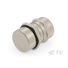 Te Entrelec - Presse-étoupe pour câbles RJ45, filetage métrique, Laiton nickelé (Taille D)