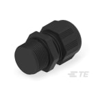 Te Entrelec - Presse-étoupe pour câbles RJ45, filetage métrique, polyamide, noir (Taille B)