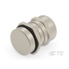 Te Entrelec - Presse-étoupe pour câbles RJ45, filetage métrique, Laiton nickelé (Taille E)