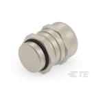 Te Entrelec - Presse-étoupe pour câbles RJ45, filetage métrique, Laiton nickelé (Taille D)