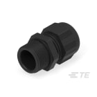 Te Entrelec - Presse-étoupe (sans contre-écrou), filetage métrique, polyamide, noir (Taille B)