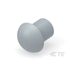 Te Entrelec - Bouchon dôme EP-DOP en polyamide, taille 20, diam. 13, Gris