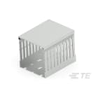 Te Entrelec - Kit goulotte de câblage + capot sans halogène, 80x80, Grise