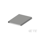 Te Entrelec - Capot pour goulotte, largeur 80mm,PVC, Gris