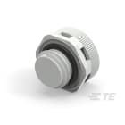 Te Entrelec - Bouchons de ventilation, filetage métrique, polyamide, gris c. (Taille J)