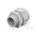 Te Entrelec - Presse-étoupe (sans contre-écrou), filetage métrique, polyamide, gris (Taille F)
