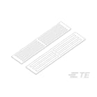 Te Entrelec - Bande pour repères de bornes Entrelec M6/9EE(front) 7,6 x 105 mm (blanc) en PVC
