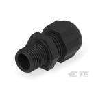 Te Entrelec - Presse-étoupe (sans contre-écrou), filetage métrique, polyamide, noir (Taille E)