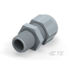 Te Entrelec - Presse-étoupe (sans contre-écrou), filetage métrique, polyamide, gris (Taille H)