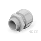 Te Entrelec - Presse-étoupe (sans contre-écrou), filetage métrique, polyamide, gris (Taille D)